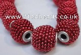 CIB391 15mm round fashion Indonesia jewelry beads wholesale