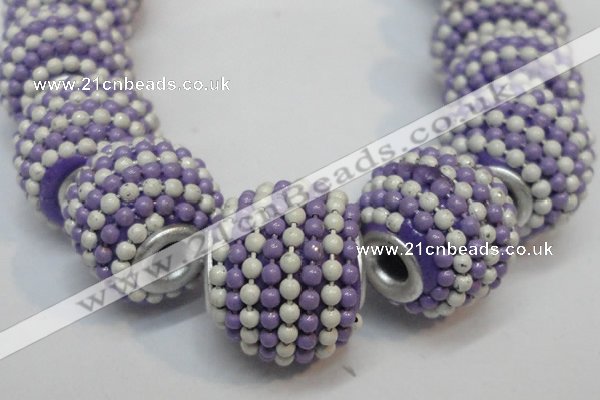 CIB394 15mm round fashion Indonesia jewelry beads wholesale