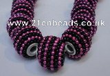 CIB395 15mm round fashion Indonesia jewelry beads wholesale