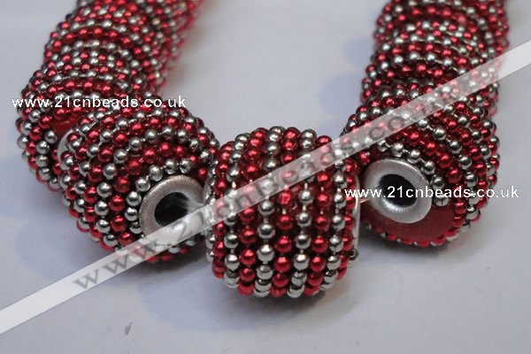 CIB403 17mm round fashion Indonesia jewelry beads wholesale