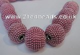 CIB410 20mm round fashion Indonesia jewelry beads wholesale