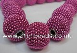 CIB411 20mm round fashion Indonesia jewelry beads wholesale