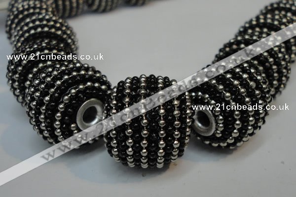 CIB415 20mm round fashion Indonesia jewelry beads wholesale