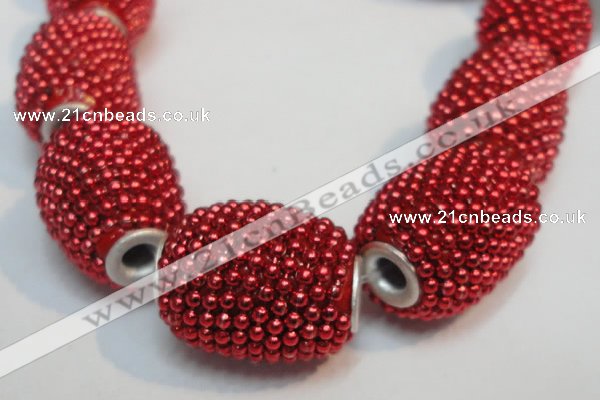 CIB430 14*21mm drum fashion Indonesia jewelry beads wholesale