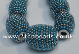 CIB432 14*21mm drum fashion Indonesia jewelry beads wholesale