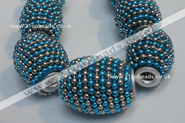 CIB432 14*21mm drum fashion Indonesia jewelry beads wholesale