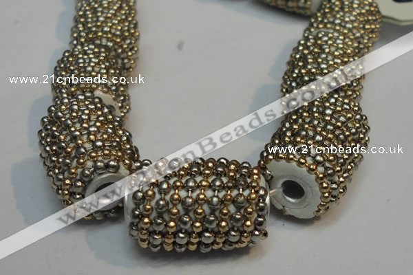 CIB435 14*21mm drum fashion Indonesia jewelry beads wholesale