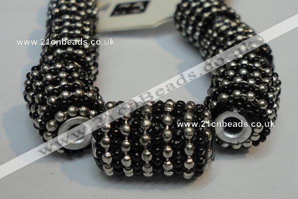 CIB437 14*21mm drum fashion Indonesia jewelry beads wholesale