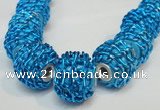 CIB441 16mm round fashion Indonesia jewelry beads wholesale