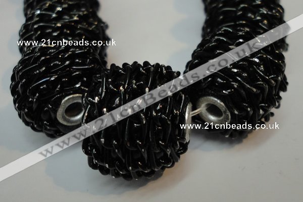 CIB448 20mm round fashion Indonesia jewelry beads wholesale