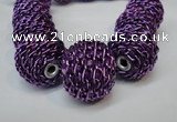 CIB452 24mm round fashion Indonesia jewelry beads wholesale