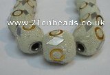 CIB480 15*16mm drum fashion Indonesia jewelry beads wholesale