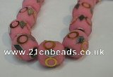 CIB481 15*16mm drum fashion Indonesia jewelry beads wholesale