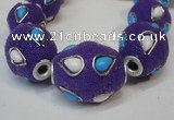 CIB492 18*23mm drum fashion Indonesia jewelry beads wholesale