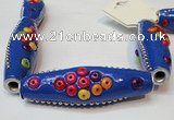 CIB51 17*60mm rice fashion Indonesia jewelry beads wholesale