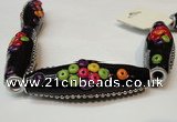 CIB52 17*60mm rice fashion Indonesia jewelry beads wholesale