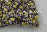 CIB537 22mm round fashion Indonesia jewelry beads wholesale