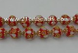 CIB547 22mm round fashion Indonesia jewelry beads wholesale