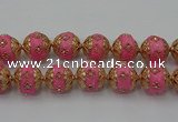 CIB548 22mm round fashion Indonesia jewelry beads wholesale