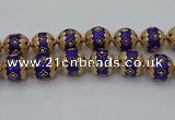 CIB553 22mm round fashion Indonesia jewelry beads wholesale