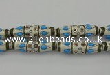 CIB560 16*60mm rice fashion Indonesia jewelry beads wholesale