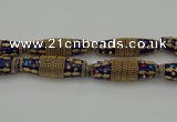 CIB609 16*60mm rice fashion Indonesia jewelry beads wholesale