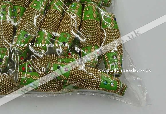 CIB610 16*60mm rice fashion Indonesia jewelry beads wholesale