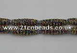 CIB624 16*60mm rice fashion Indonesia jewelry beads wholesale