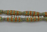 CIB632 16*60mm rice fashion Indonesia jewelry beads wholesale