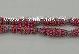 CIB634 16*60mm rice fashion Indonesia jewelry beads wholesale