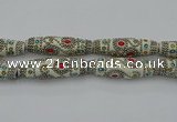 CIB645 16*60mm rice fashion Indonesia jewelry beads wholesale