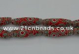 CIB648 16*60mm rice fashion Indonesia jewelry beads wholesale