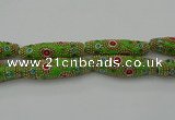 CIB655 16*60mm rice fashion Indonesia jewelry beads wholesale