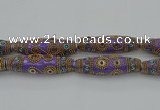 CIB665 16*60mm rice fashion Indonesia jewelry beads wholesale