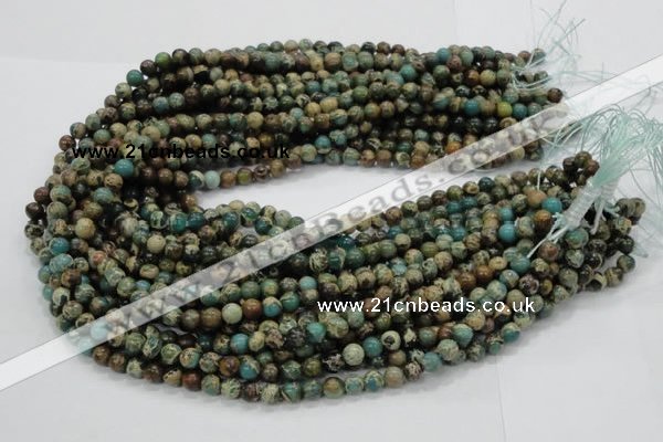 CIJ01 15.5 inches 6mm round impression jasper beads wholesale