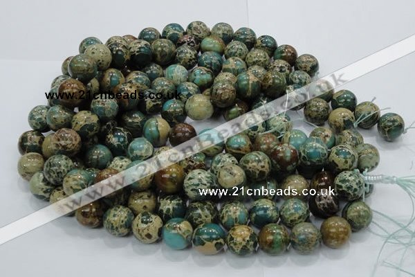 CIJ05 15.5 inches 16mm round impression jasper beads wholesale