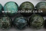 CIJ108 15.5 inches 12mm round dyed impression jasper beads wholesale