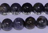 CIL03 15.5 inches 8mm round natural iolite gemstone beads