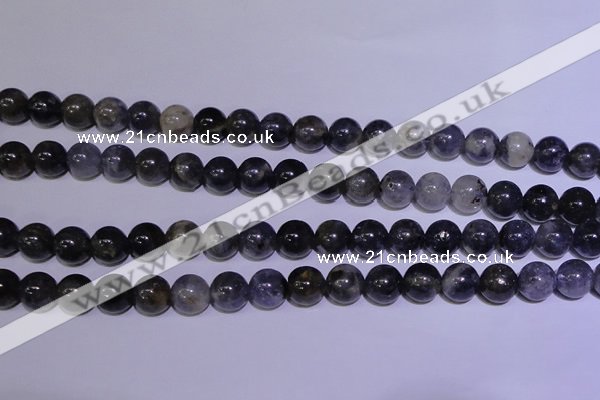 CIL03 15.5 inches 8mm round natural iolite gemstone beads