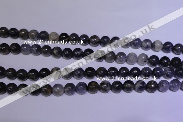 CIL03 15.5 inches 8mm round natural iolite gemstone beads