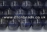 CIL127 15.5 inches 8mm round natural iolite beads wholesale