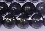 CIL15 15.5 inches 9mm round A grade natural iolite gemstone beads