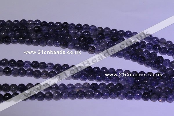 CIL20 15.5 inches 5mm round AA grade natural iolite gemstone beads