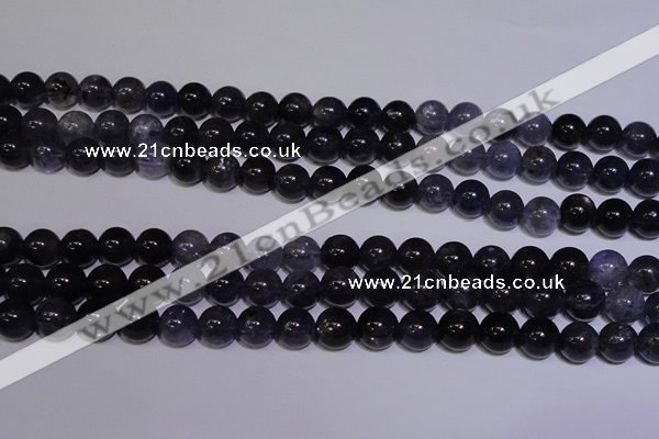 CIL22 15.5 inches 7mm round AA grade natural iolite gemstone beads