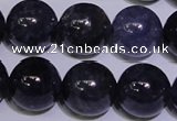 CIL24 15.5 inches 9mm round AA grade natural iolite gemstone beads