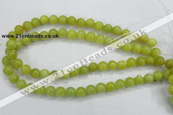 CKA05 15.5 inches 10mm round Korean jade gemstone beads