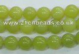 CKA103 15.5 inches 10mm round Korean jade gemstone beads