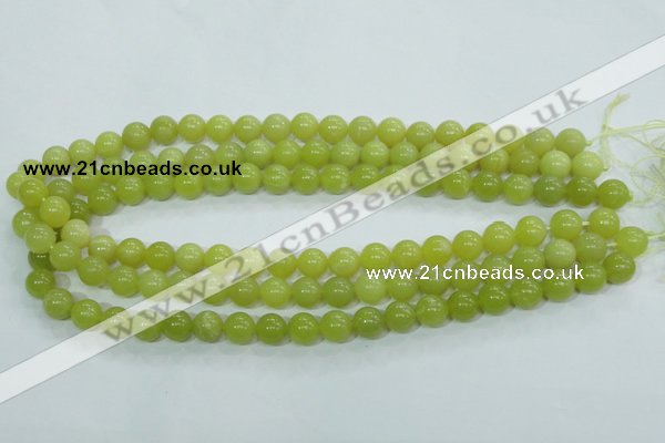 CKA103 15.5 inches 10mm round Korean jade gemstone beads