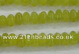 CKA12 15.5 inches 5*8mm rondelle Korean jade gemstone beads