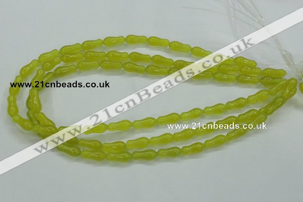 CKA19 15.5 inches 7*15mm bone Korean jade gemstone beads